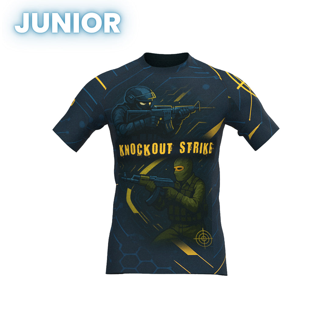 Tricou Compresie Knockout Strike Copii | knock-out.ro