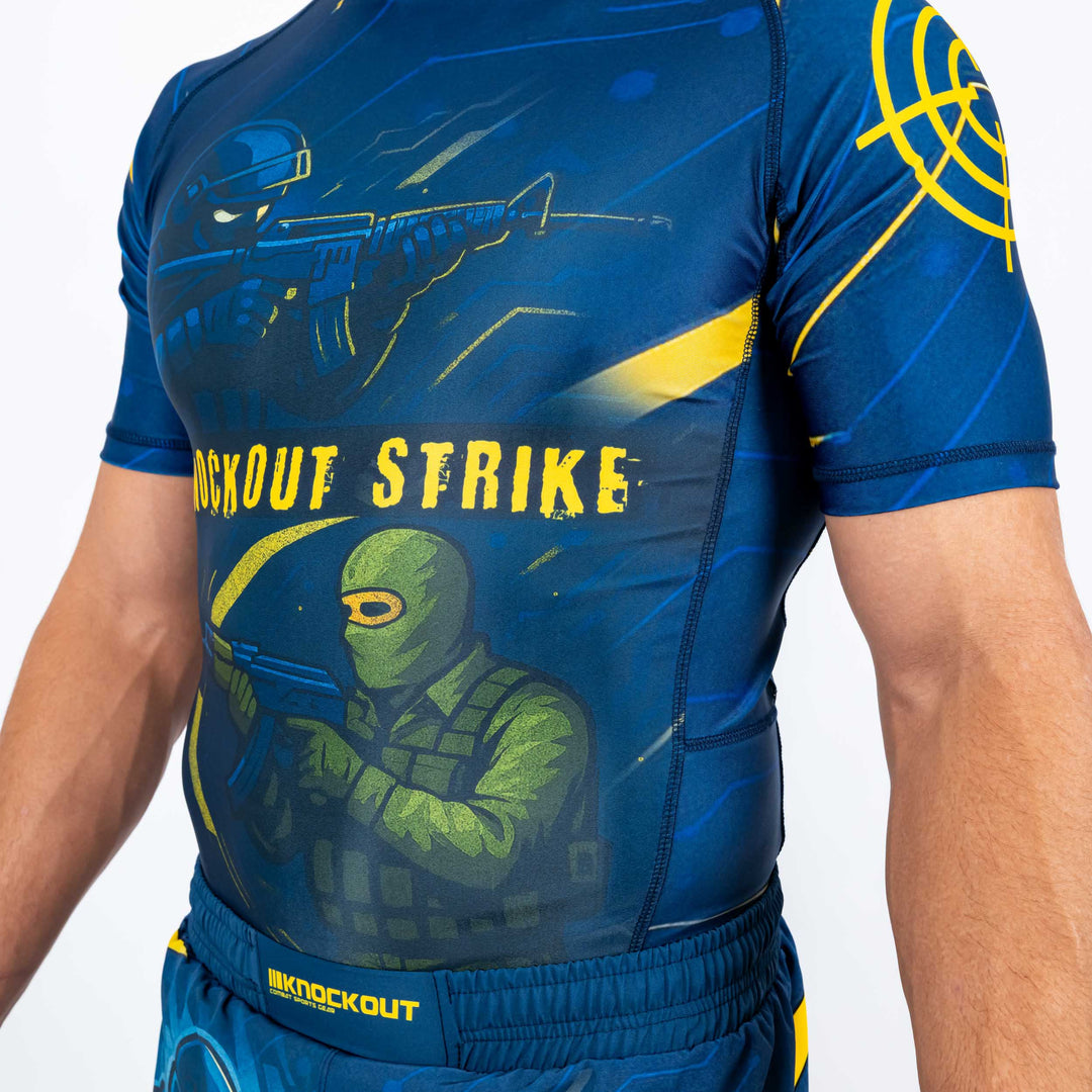 Tricou Compresie Knockout Strike | knock-out.ro