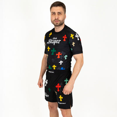 Tricou Compresie Knockout Black Reaper