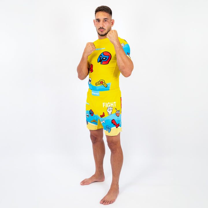 Tricou Compresie Knockout Fight Vibe Copii