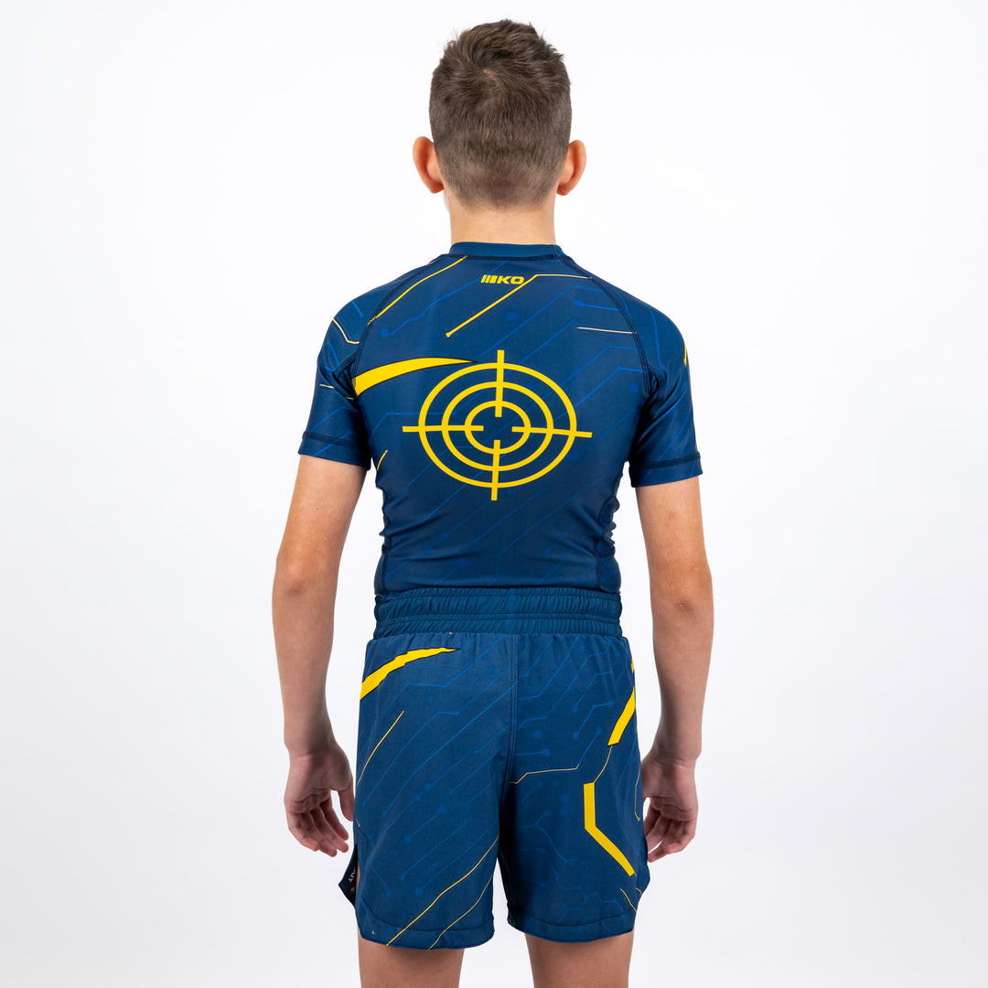 Tricou Compresie Knockout Strike Copii