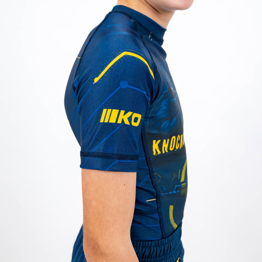 Tricou Compresie Knockout Strike Copii