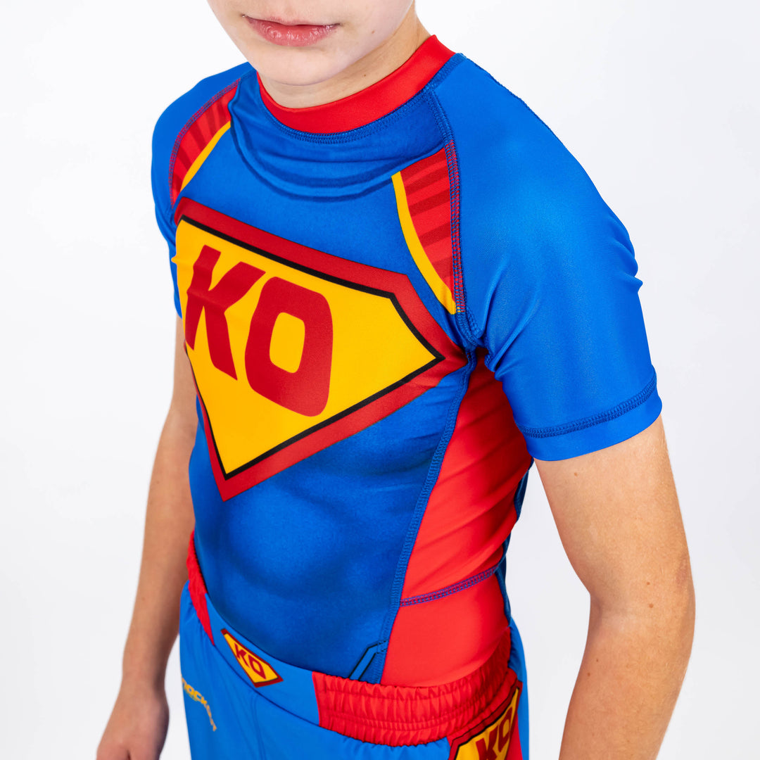 Tricou Compresie Knockout Super KO Copii