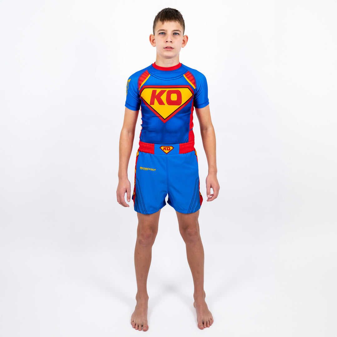 Tricou Compresie Knockout Super KO Copii