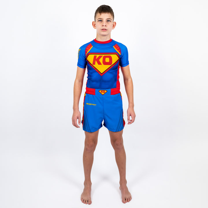 Tricou Compresie Knockout Super KO Copii