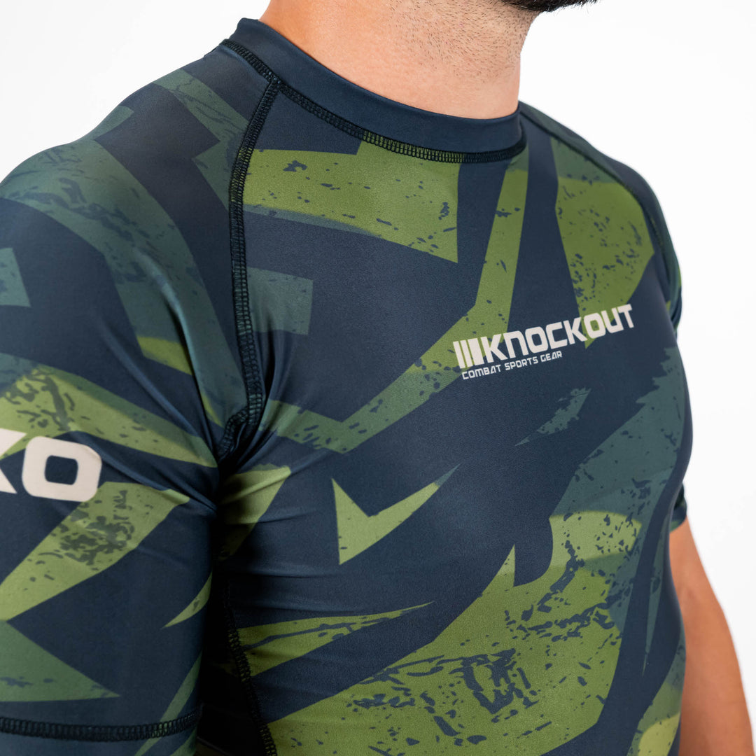 Tricou Compresie Knockout Warfare