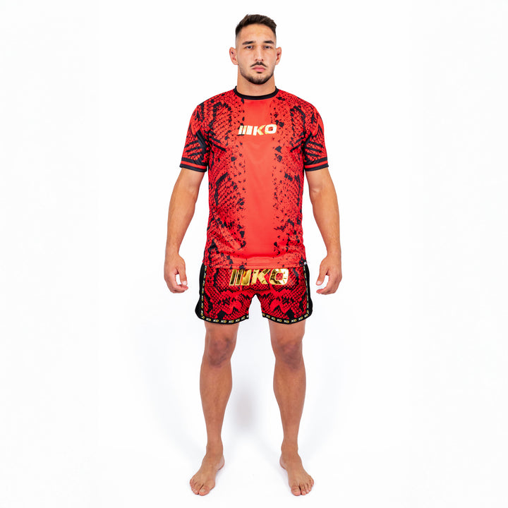 Sort Kickbox Knockout Fire Snake | knock-out.ro