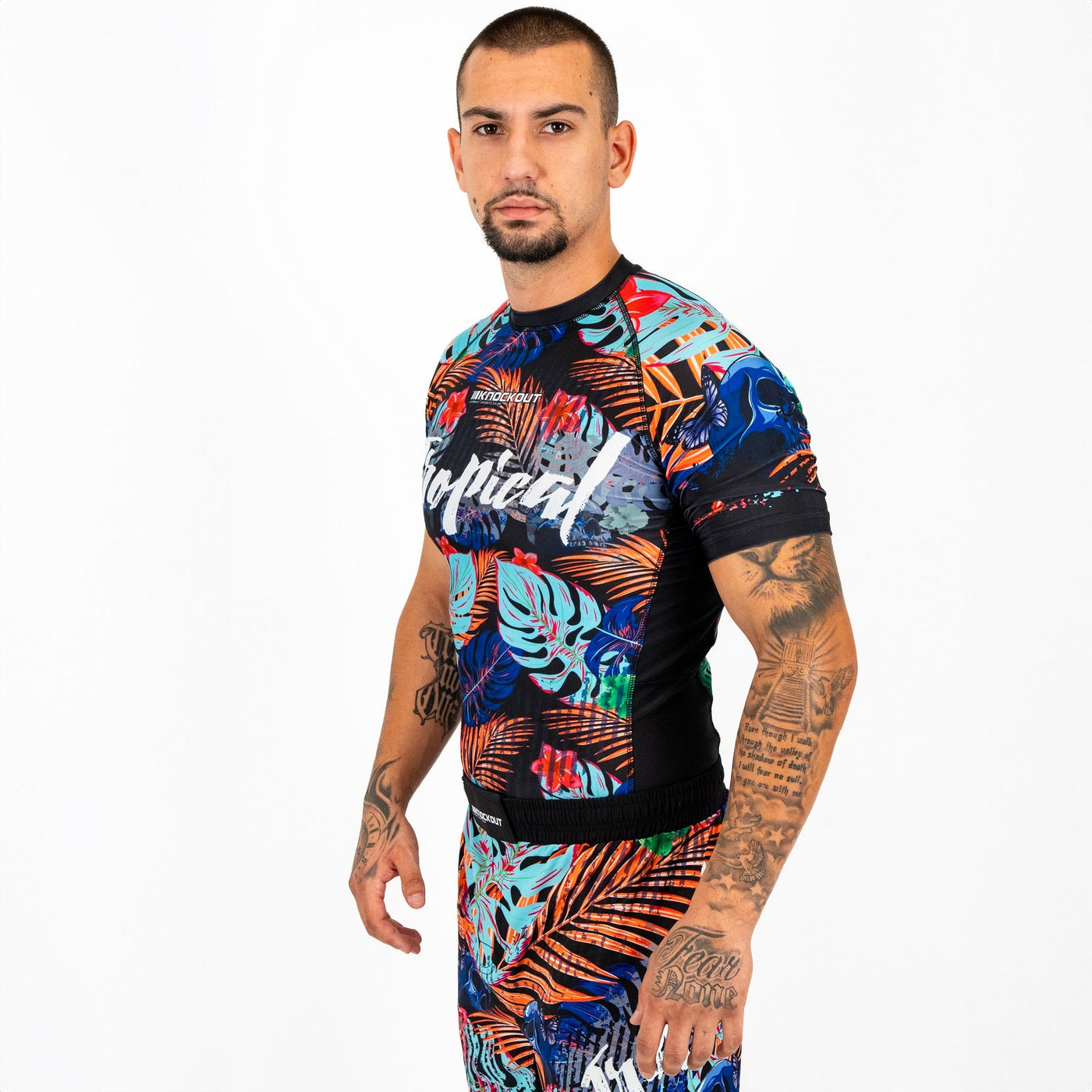 Tricou Compresie Knockout Tropical | knock-out.ro