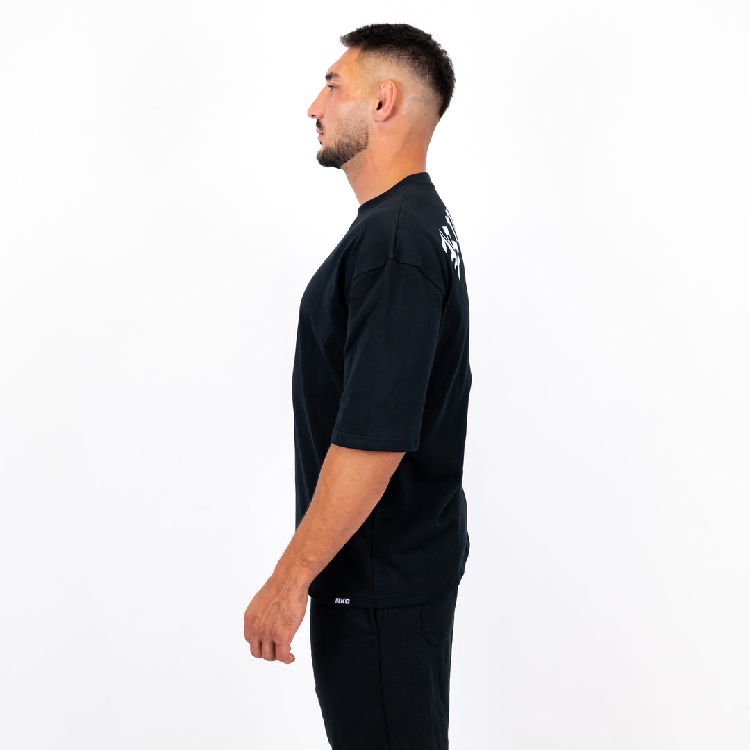 Tricou Oversize Knockout Black Angels
