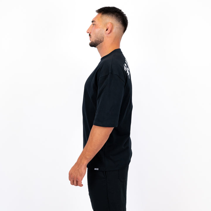 Tricou Oversize Knockout Black Angels