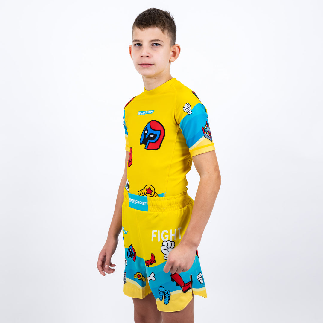 Tricou Compresie Knockout Fight Vibe Copii | knock-out.ro