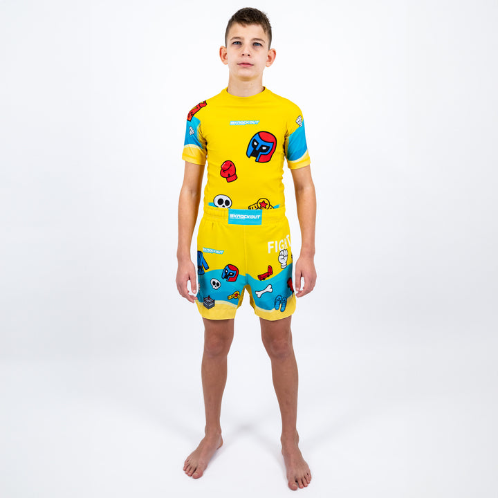 Tricou Compresie Knockout Fight Vibe Copii | knock-out.ro