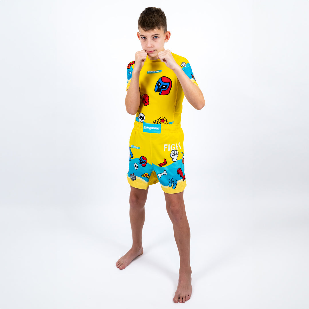 Tricou Compresie Knockout Fight Vibe Copii | knock-out.ro