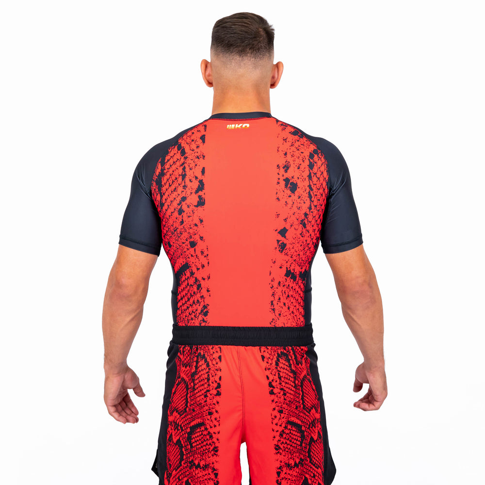 Tricou Compresie Knockout Fire Snake | knock-out.ro