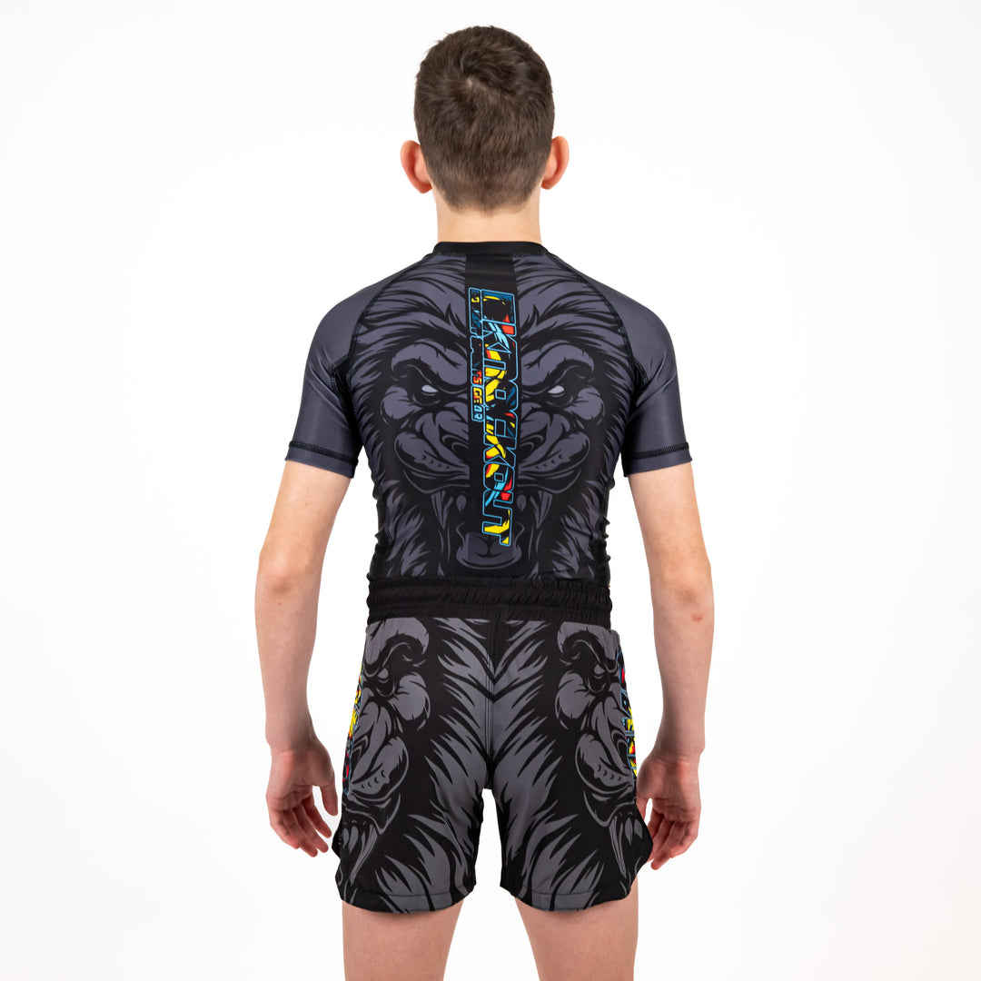 Tricou Compresie Knockout Lion Copii | knock-out.ro