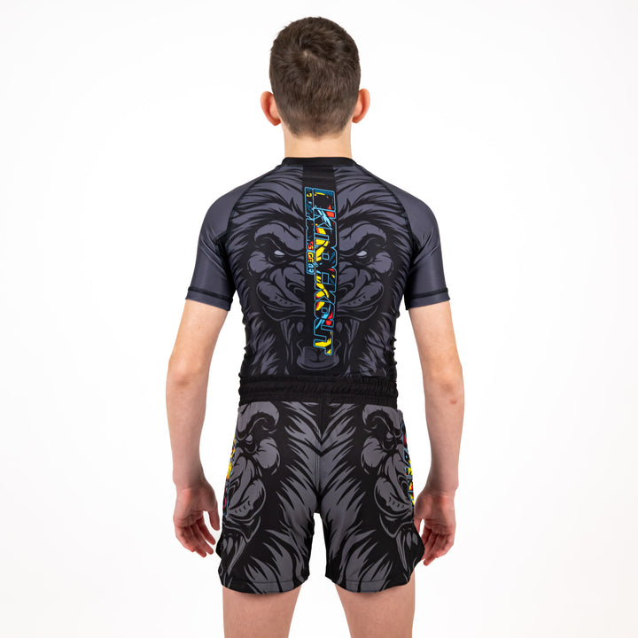 Tricou Compresie Knockout Lion Copii | knock-out.ro