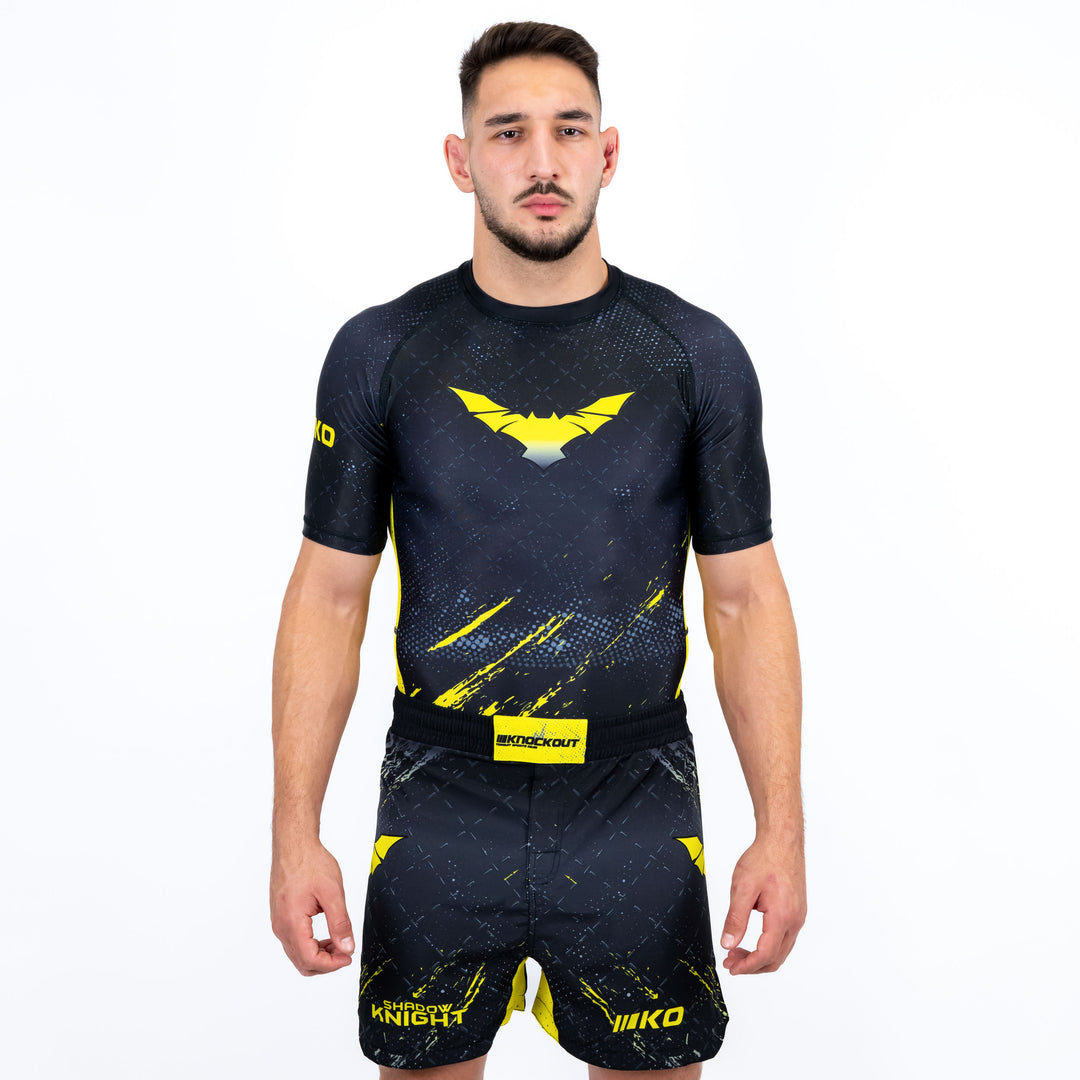 Tricou Compresie Knockout Shadow Knight | knock-out.ro