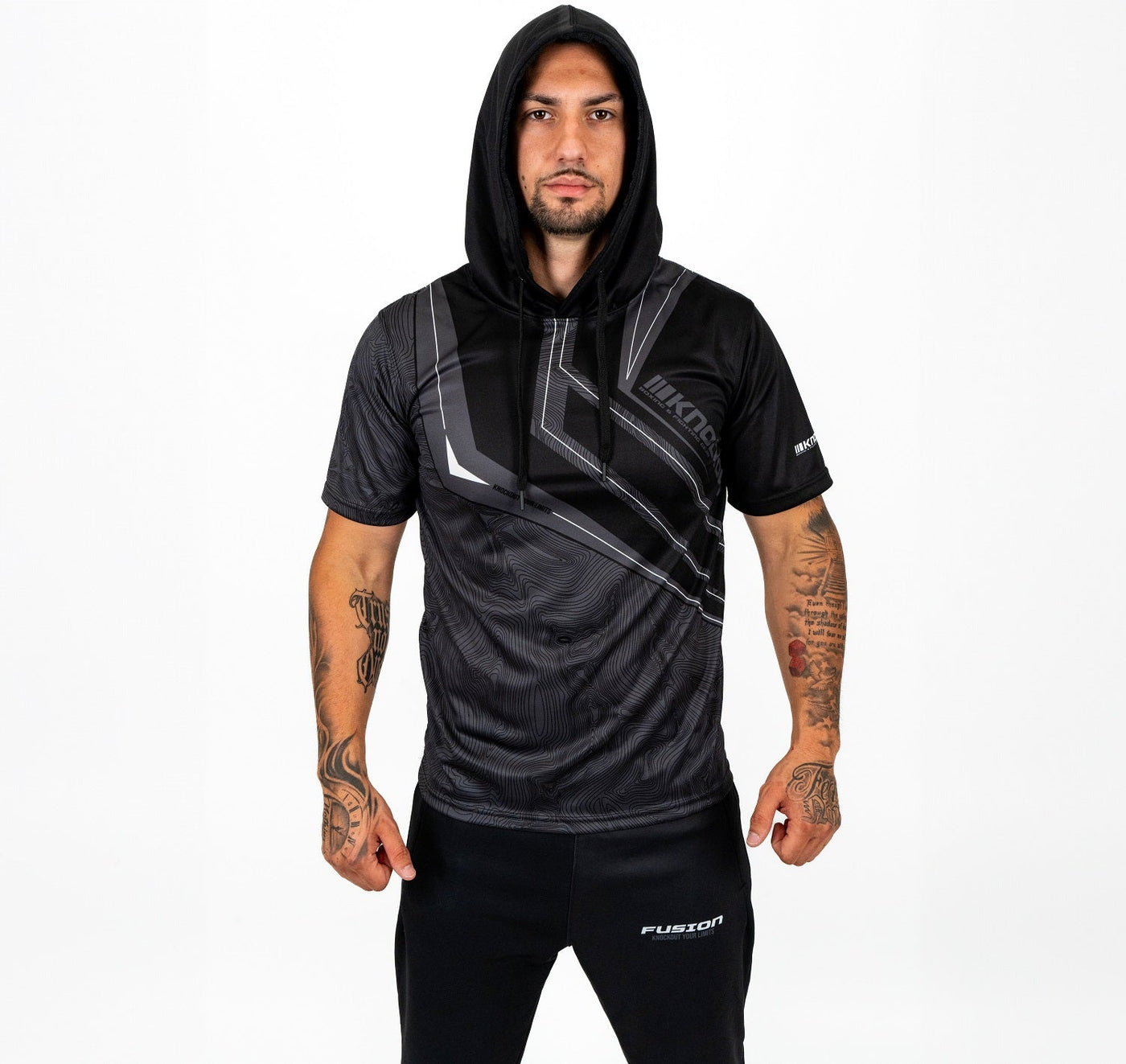 Tricou Cu Gluga Knockout Fusion