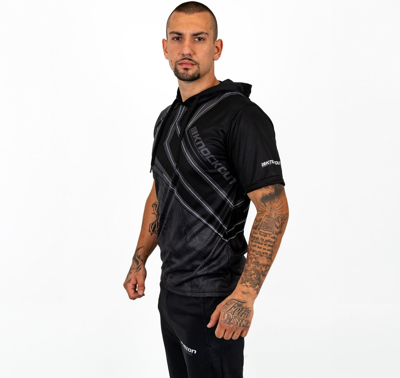 Tricou Cu Gluga Knockout Fusion