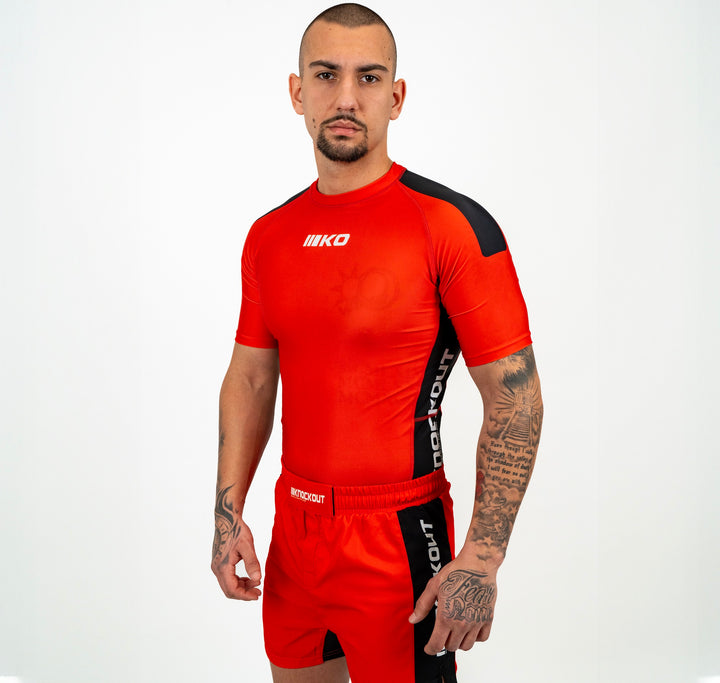 Tricou Compresie Knockout Competition Copii | knock-out.ro