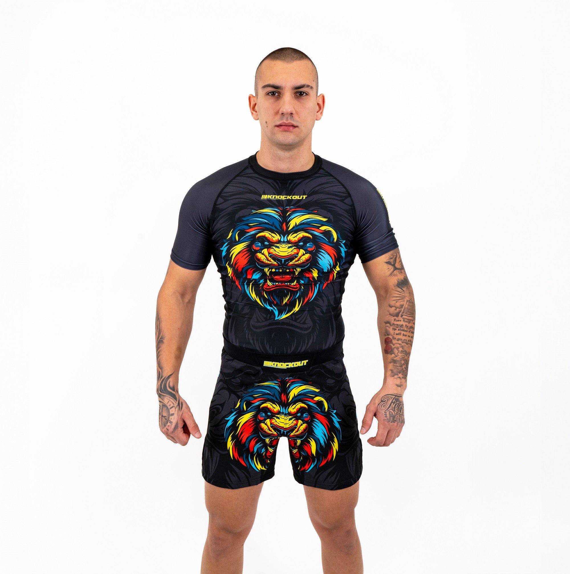 Tricou Compresie Knockout LION knock-out.ro
