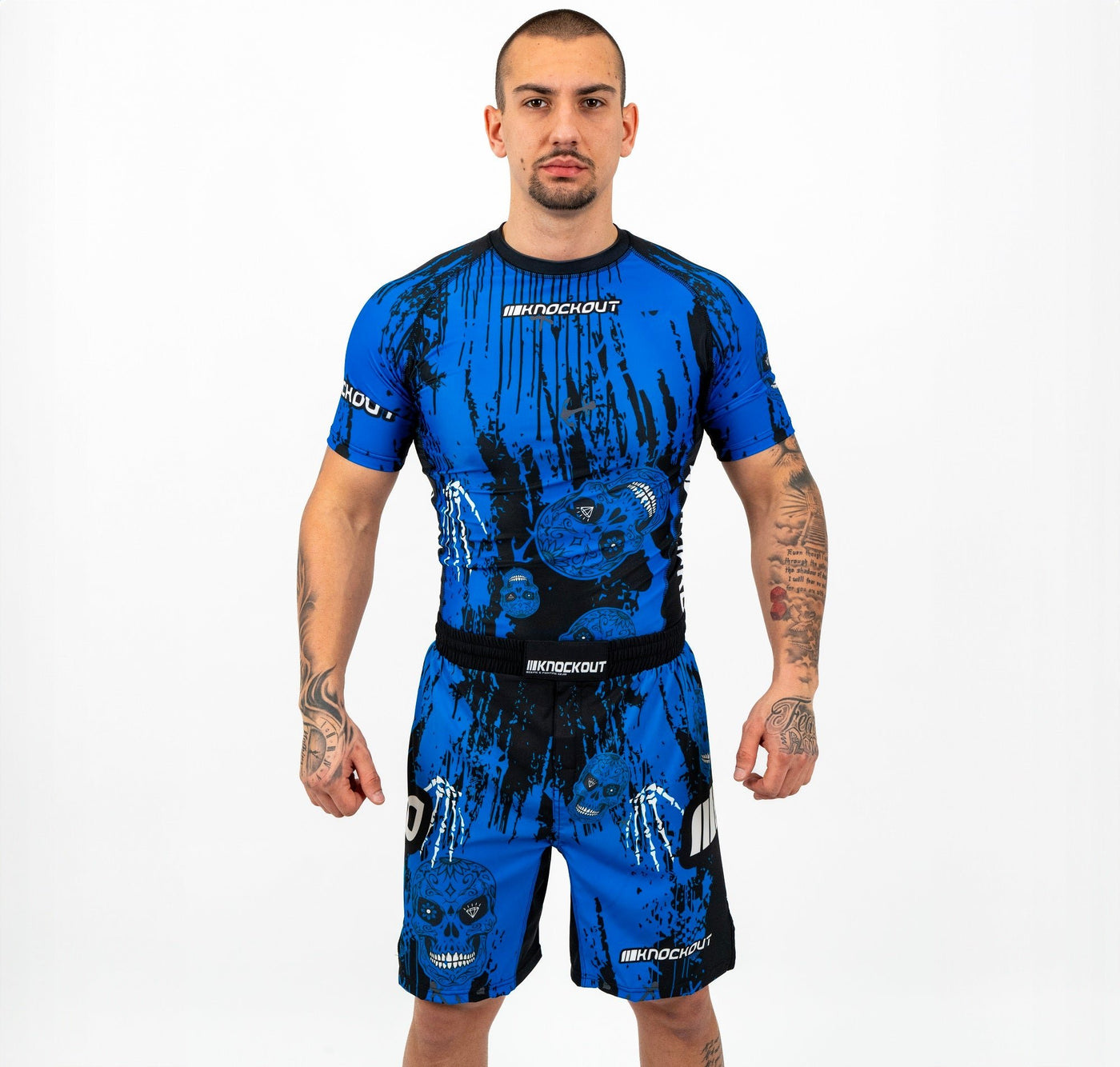 Tricou Compresie Knockout Skull | knock-out.ro