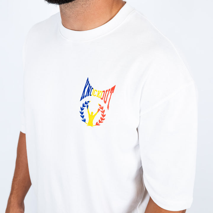 Tricou Oversize Knockout Spirit De Lupta Romanesc | knock-out.ro