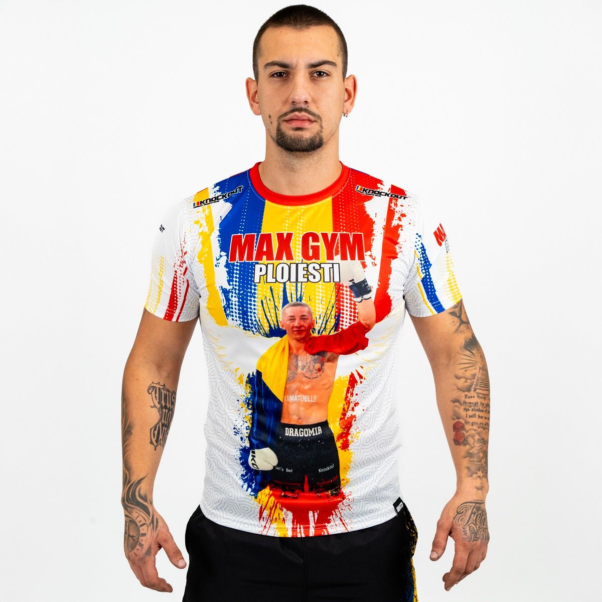 Tricou Knockout Team Daniel Dragomir | knock-out.ro