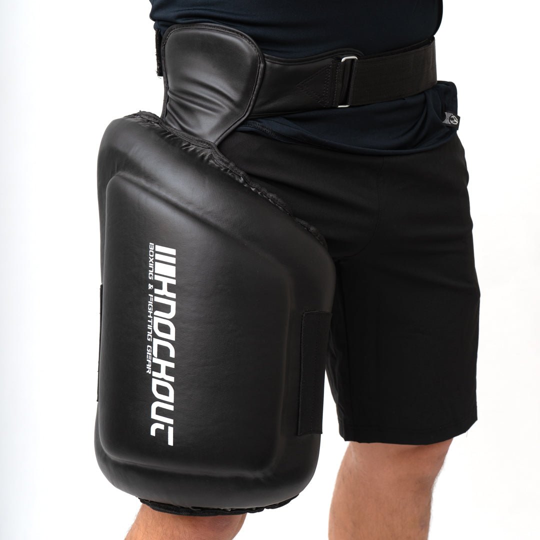 Burtiera cu protectii coapse Knockout | knock-out.ro