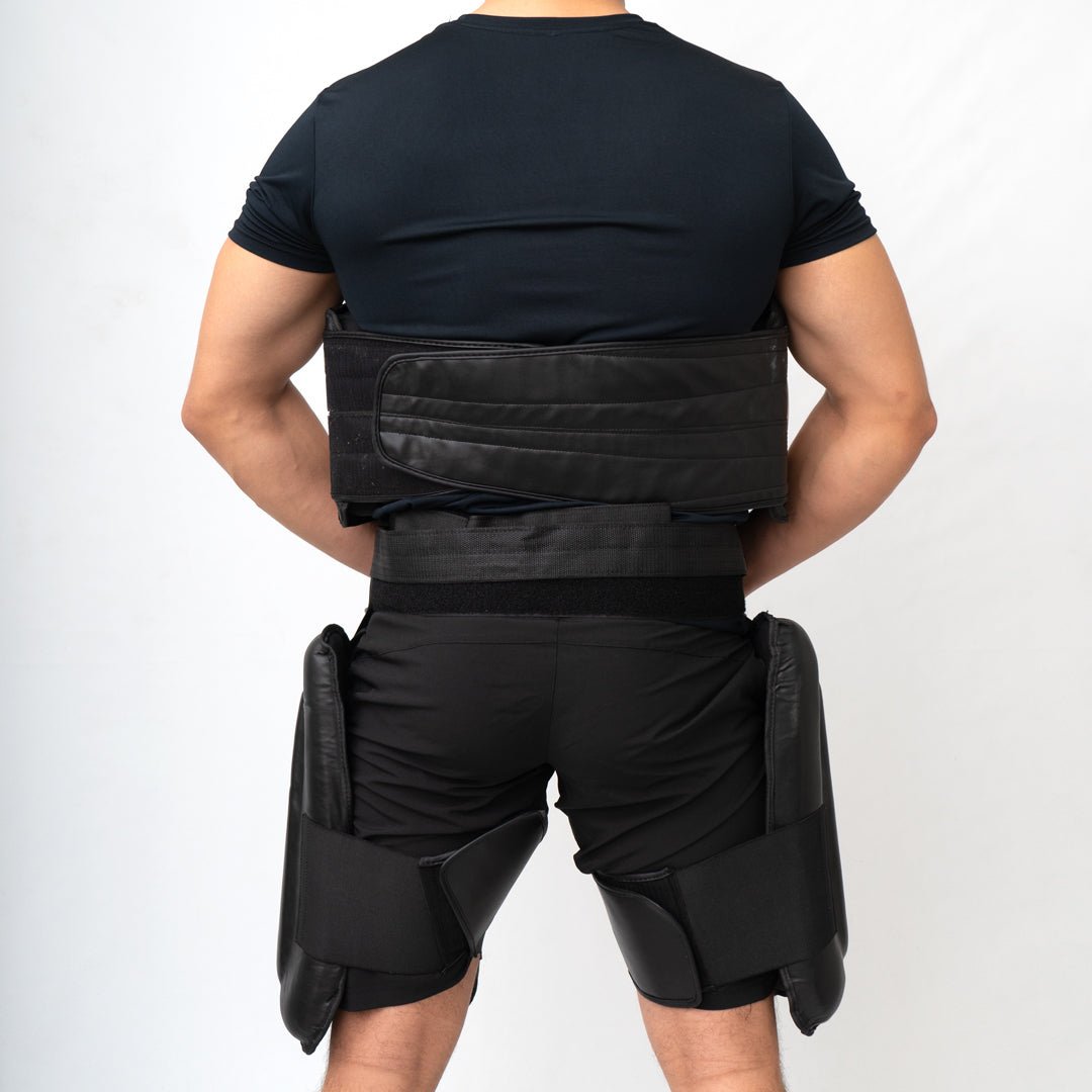Burtiera cu Protectii coapse Knockout | knock-out.ro