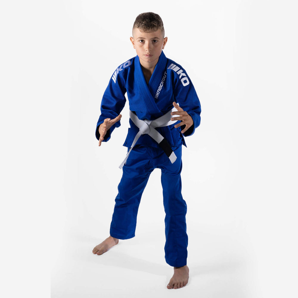 Kimono Jiu Jitsu Knockout Copii  V2 | knock-out.ro