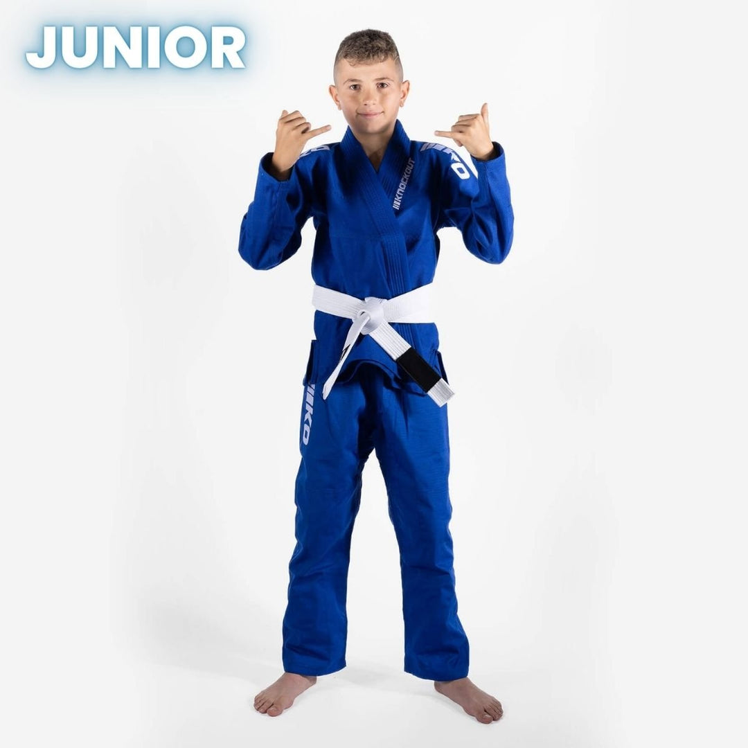 Kimono Jiu Jitsu Knockout Copii  V2 | knock-out.ro